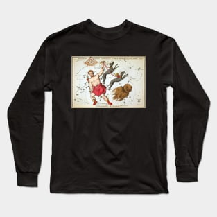 Constellations of Bootes, Canes Venatici, Coma Berenices and Quadrans Muralis from Urania's Mirror Long Sleeve T-Shirt